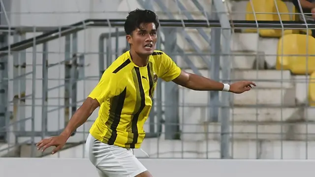 Aksi Ramadhan Sananta bersama DPMM di Malaysia Super League 2025/2026. (Dok. DPMM)