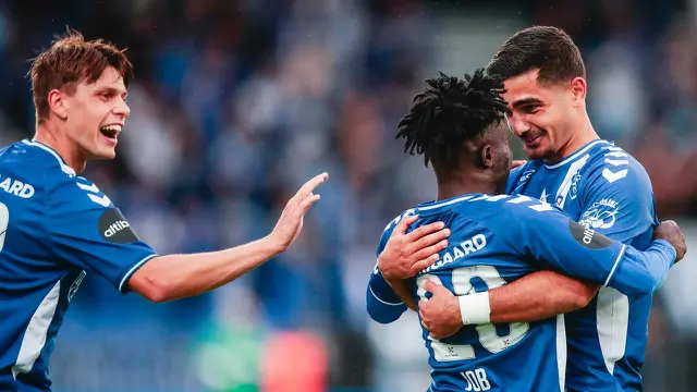 Aimar Sher, gelandang Timnas Irak yang bermain di klub Norwegia, Sarpsborg 08 FF. (Dok. X @Sarpsborg08)