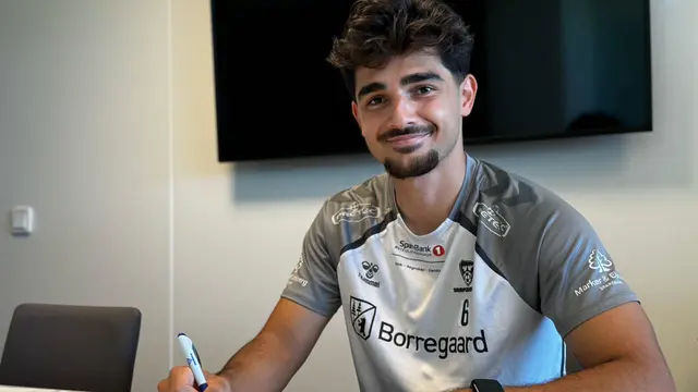 Aimar Sher, gelandang Timnas Irak, perpanjang kontraknya di klub Norwegia, Sarpsborg 08 FF. (Dok. X @Sarpsborg08)