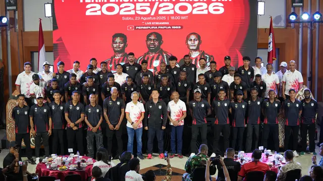 Persipura Jayapura. (Bola.com/Dok.Persipura Jayapura)