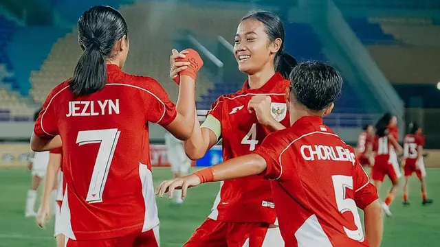 Timnas Indonesia U-16 tampil memukau dalam laga pembuka Piala AFF U-16 2025, Rabu (20/08/2025) malam WIB. (@TimnasIndonesia)