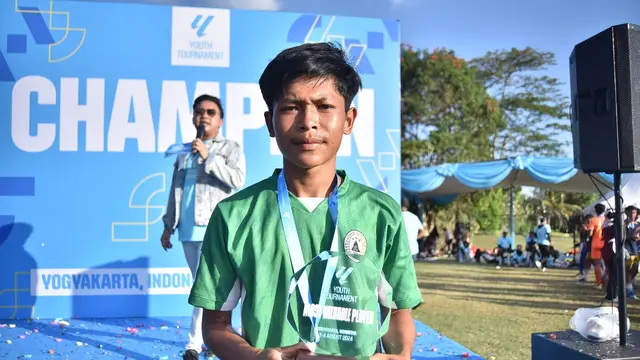 Farrel Luckyta Widodo menjadi MVP di ajang LALIGA Youth Tournament Indonesia 2024 dan berkesempatan untuk merasakan football experience di Girona FC. (La Liga)
