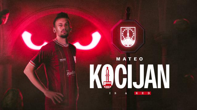 Persis Solo resmi memperkenalkan gelandang asal Kroasia, Mateo Kojican, sebagai amunisi barunya di masa-masa akhir bursa transfer BRI Super League 2025/2026. (DOK Persis)