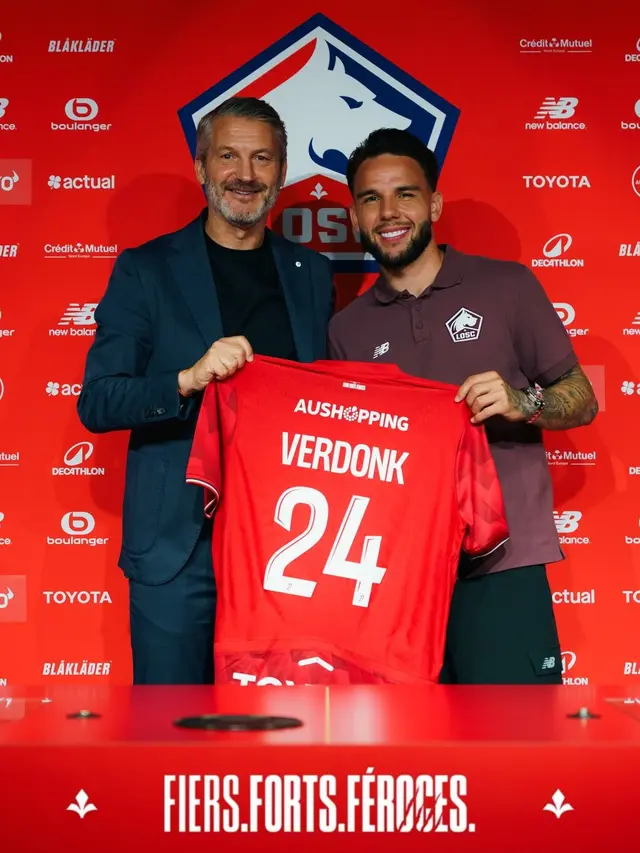 Calvin Verdonk resmi bergabung dengan Lille OSC. (Doc Lille OSC)