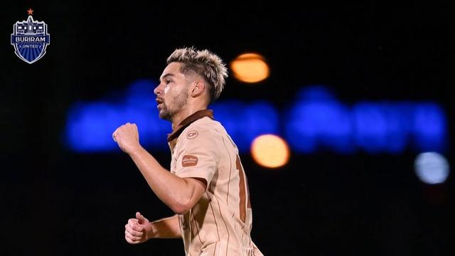 Bek Timnas Indonesia, Sandy Walsh mencetak gol pertamanya bersama Buriram United di Thai League 1 2025/2026, Minggu (31/8/2025) ke gawang Chiangrai United. (Dok. Buriram United)