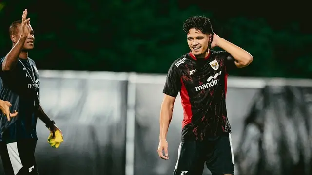 Ragnar Oratmangoen berlatih bersama Timnas Indonesia jelang menghadapi Timnas Chinese Taipei di Stadion Gelora Bung Tomo, Surabaya, Jumat (5/9/2025). (Instagram Ragnar Oratmangoen).