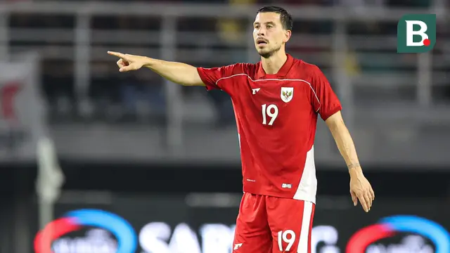 Gelandang Timnas Indonesia, Thom Haye, dalam duel melawan Chinese Taipei pada FIFA Matchday di Stadion Gelora Bung Tomo, Jakarta, Jumat (6/9/2025). (Bola.com/Abdul Aziz)