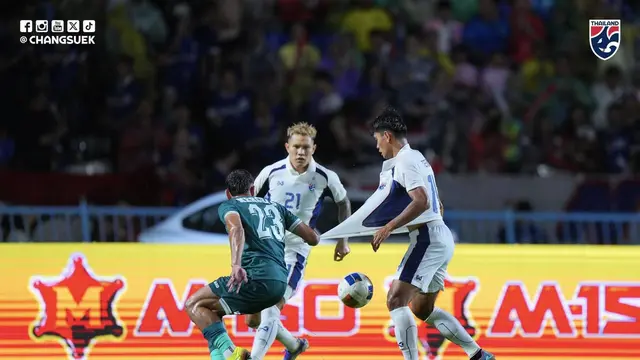 Laga panas mempertemukan Timnas Thailand Vs Timnas Irak, Minggu (7/9/2025) (Dok. Changsuek)
