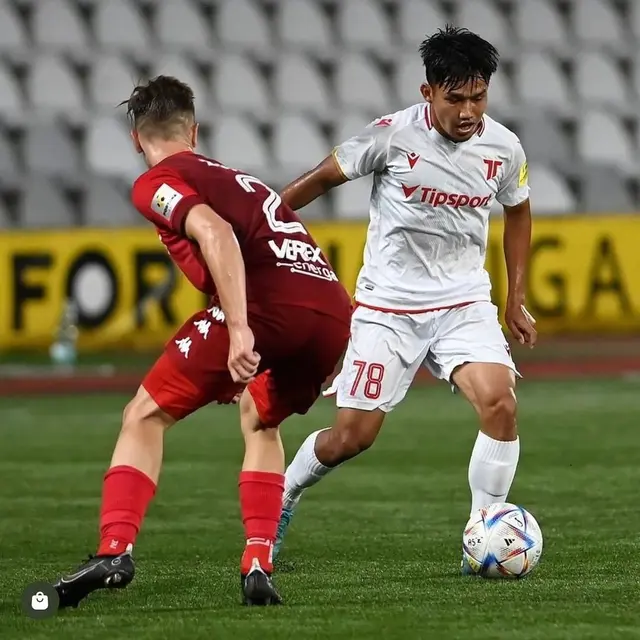 Pemain AS Trencin asal Indonesia Witan Sulaeman. (foto: Instagram @witansulaiman_)