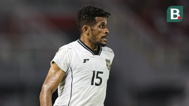 Gelandang Timnas Indonesia, Ricky Kambuaya, dalam laga melawan Lebanon di Stadion Gelora Bung Tomo, Surabaya, Senin (8/9/2025). (Bola.com/Abdul Aziz)