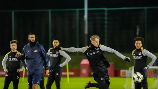 Sylvano Comvalius bersama Jong AZ Alkmaar. (Instagram Sylvano Comvalius)