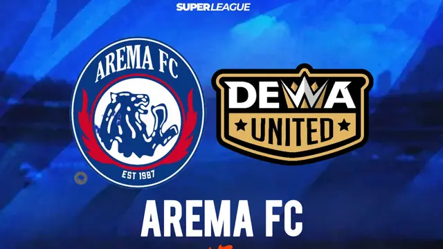 BRI Super League: Arema FC vs Dewa United. (Bola.com/Wiwig Prayugi)