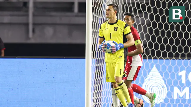 Kiper Timnas Indonesia, Emil Audero Mulyadi, dalam laga FIFA Matchday melawan Chinese Taipei di Stadion Gelora Bung Tomo, Surabaya, Jumat (5/9/2025). (Bola.com/Abdul Aziz)