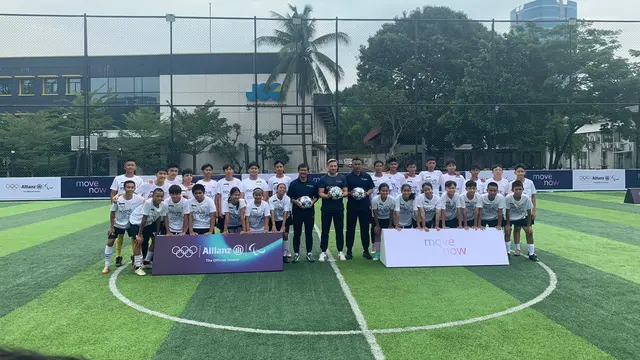 Allianz menggelar “Move Now Camp Indonesia Edition” di Jakarta. (Doc Bola.com)