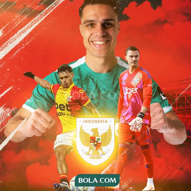 Timnas Indonesia - Trio Calon Pemain Naturalisasi Timnas: Dean James, Joey Pelupessy, dan Emil Audero 