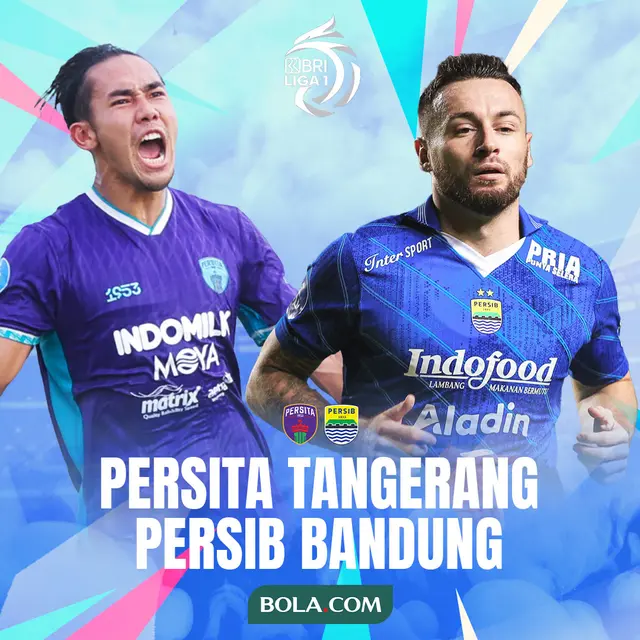 BRI Liga 1 - Persita Tangerang Vs Persib Bandung 