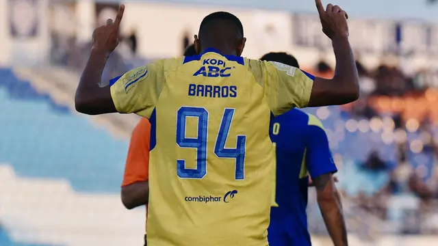 Penyerang Persib Bandung, Uilliam Barros, pada laga BRI Super League 2025/2026 melawan Arema FC - Dok. Persib Bandung/@persib