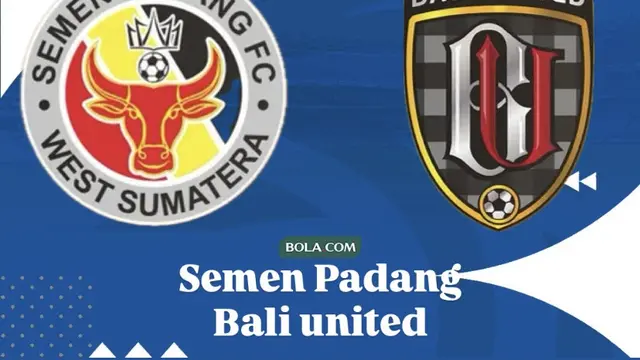 Ilustrasi Semen Padang vs Bali United di BRI Super League. (Bola.com/Benediktus Gerendo Pradigdo)