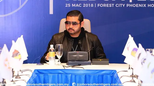 Tunku Ismail Sultan Ibrahim resmi mundur dari jabatan sebagai Presiden Asosiasi Sepak Bola Malaysia (FAM). (Bola.com/Dok. Johor Darul Ta'zim)
