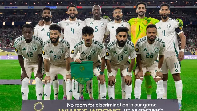 Timnas Arab Saudi. (Dok. saff.com.ae)