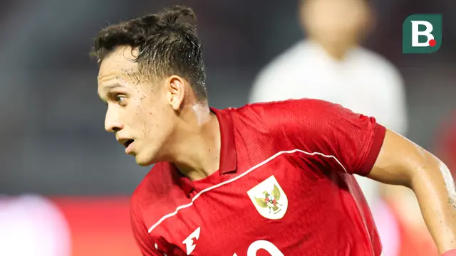 Egy Maulana Vikri dalam duel Timnas Indonesia kontra Chinese Taipei pada FIFA Matchday di Stadion Gelora Bung Tomo, Surabaya, Jumat (5/9/2025). (Bola.com/Abdul Aziz)