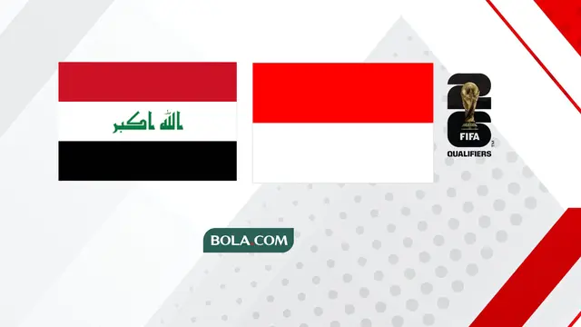 Timnas Iraq Vs Timnas Indonesia, R4 Kualifikasi Piala Dunia 2026. (Bola.com/Wiwig Prayugi)
