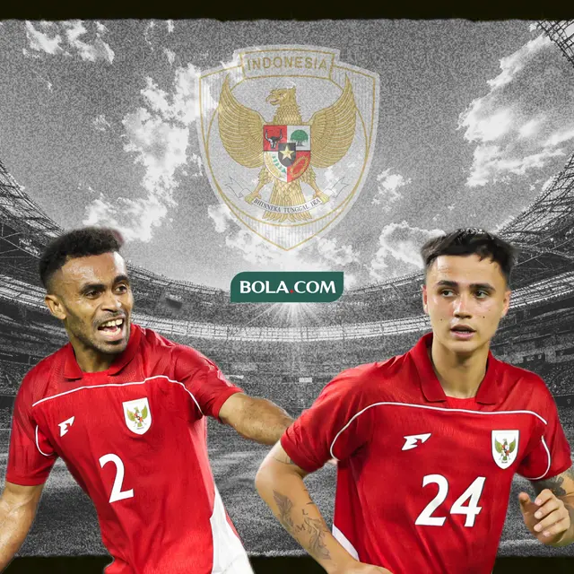 Eliano Reijnders, Yakob Sayuri, Timnas Indonesia. (Bola.com/Wiwig Prayugi)