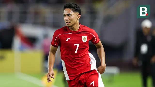 Penyerang Timnas Indonesia, Marselino Ferdinan dalam duel FIFA Matchday melawan Chinese Taipei di Stadion Gelora Bung Tomo, Surabaya, Jumat (5/9/2025). (Bola.com/Abdul Aziz)