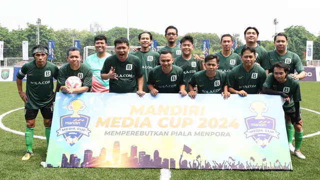 Bola.com di Media Cup 2024. (Bola.com/Dok.Media Cup).