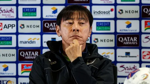 Shin Tae-yong menjabat sebagai pelatih Timnas Indonesia.
