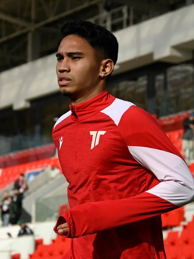 Marselino Ferdinan debut dengan AS Trencin di Liga Slovakia. (Bola.com/Dok.Instagram AS Trencin)