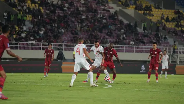 Malut United meraih kemenangan 3-1 atas Persis Solo pada laga pekan ke-9 BRI Super League di Stadion Manahan, Solo, Senin (20/10/2025) malam WIB. (dok. Malut United)