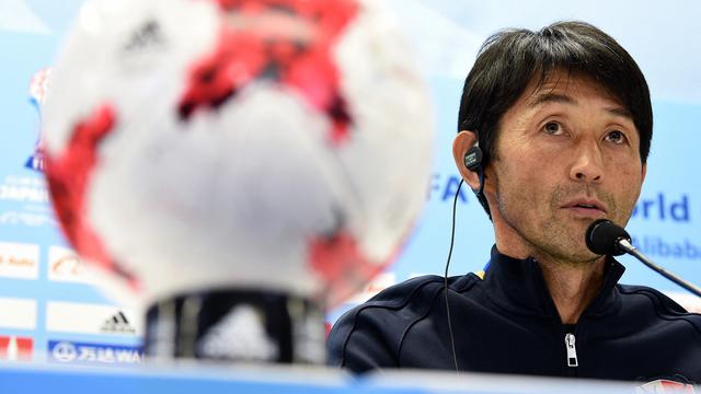 Federasi Sepak Bola Thailand (FAT) resmi menunjuk Masatada Ishii sebagai pelatih anyar Timnas Thailand, Rabu (22/11/2023). (AFP/Toru Yamanaka)