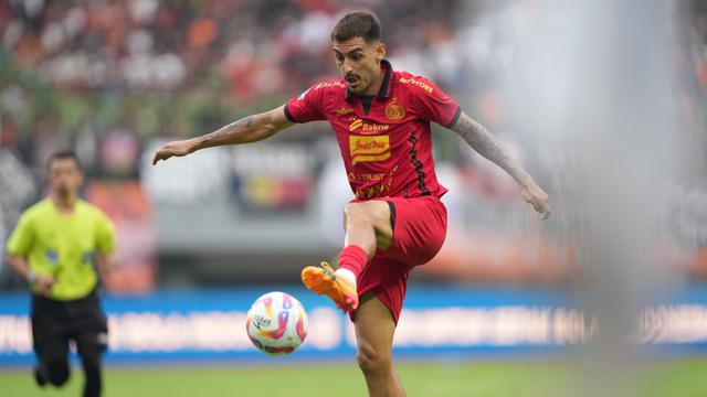 Bek kiri Persija Jakarta, Pablo Andrade di BRI Liga 1 2024/2025. (Dok. Persija)
