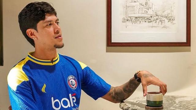 Betinho, gelandang Arema FC dari Brasil di BRI Super League 2025/26. (Dok. ileague.id)