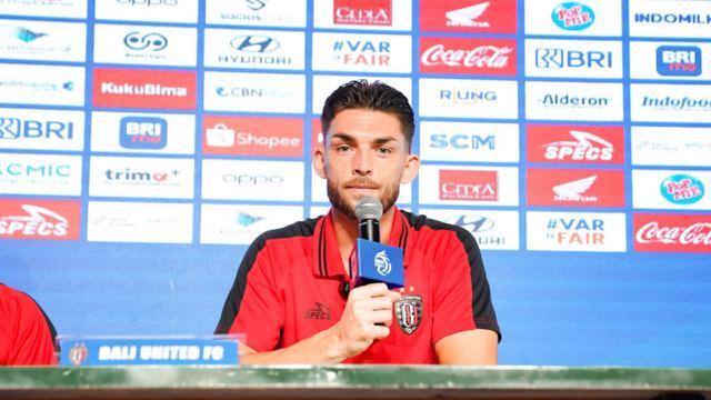 Brandon Wilson, gelandang bertahan Bali United di BRI Super League 2025/26. (Dok. ileague.id)