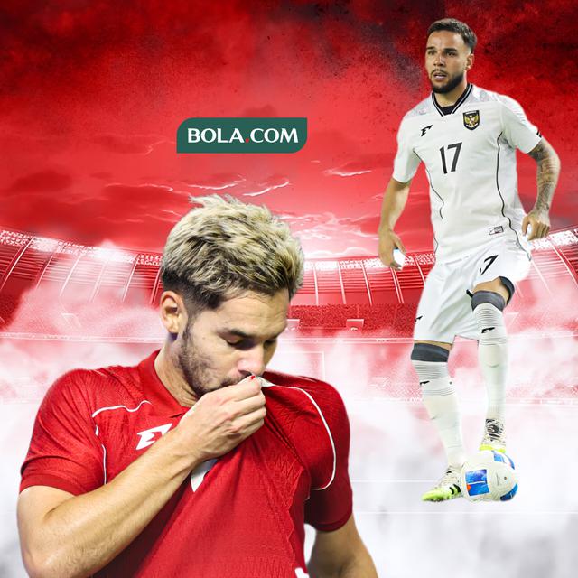 Calvin Verdonk dan Sandy Walsh. (Bola.com/Wiwig Prayugi)