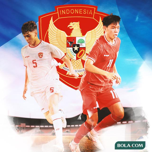 Timnas Indonesia U-17 - Matthew Baker dan Lucas Raphael Lee