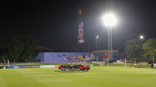 Aspire Zone, Doha digunakan sebagai venue pertandingan Piala Dunia U-17 2025. (AFP/Khaled Desouki)