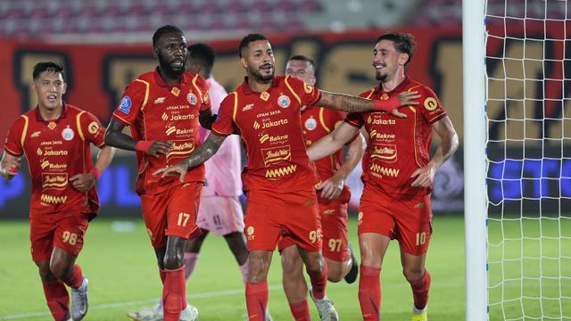 Tiga gol Emaxwell mengukuhkan dirinya sebagai pemain paling produktif Persija musim ini. Tambahan hattrick tersebut membuatnya kini mengoleksi delapan gol di BRI Super League 2025/2026. (Dok. Persija)