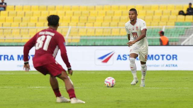 Aksi Wbeymar Angulo bersama Malut United di BRI Liga 1 2024/2025. (Dok. Malut United).