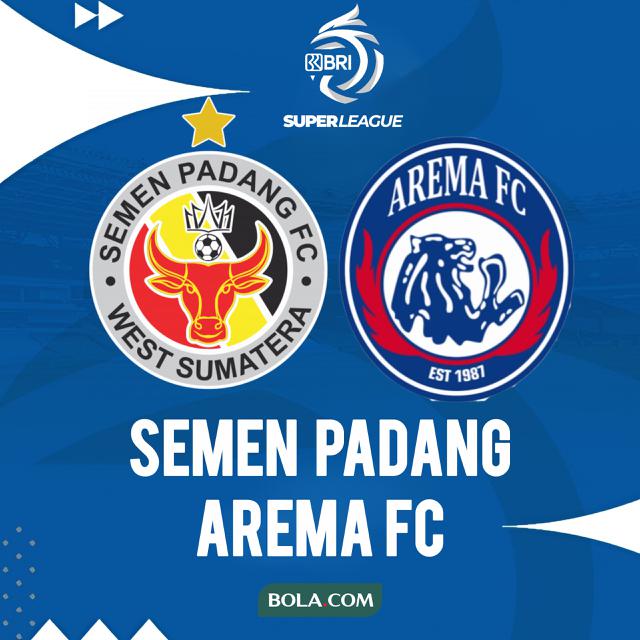 Prediksi BRI Super League Semen Padang Vs Arema FC. (Bola.com/Wiwig Prayugi)
