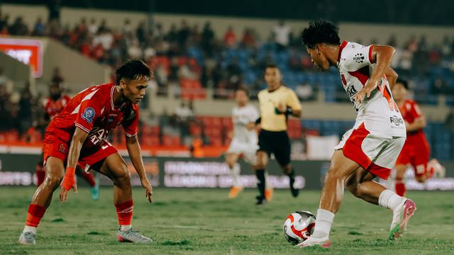 Bali United meraih kemenangan 1-0 atas Persijap Jepara pada laga pekan ke-9 BRI Super League musim ini di Stadion Gelora Bumi Kartini, Jepara, Minggu (19/10/2025) malam WIB. (dok. Bali United)