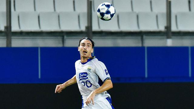 Aksi penyerang Persib Bandung, Andrew Jung, pada laga melawan Bangkok United di AFC Champions League Two 2025/2026 - Dok. Persib Bandung