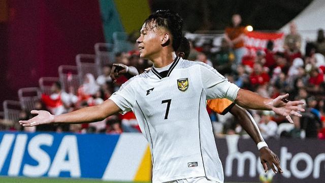 Winger Timnas Indonesia U-17, Zahaby Gholy. (Bola.com/Dok.X Timnas Indonesia).