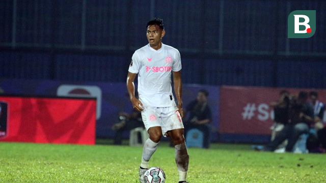 Pemain Persikabo 1973, Andy Setyo. (Bola.com/Nandang Permana)