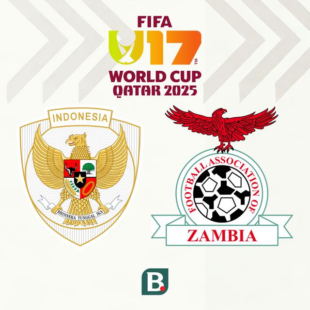 Zambia U-17 Vs Timnas Indonesia U-17, Piala Dunia U-17 2025.(Bola.com/Wiwig Prayugi)