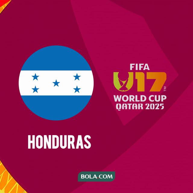 Logo Timnas Honduras U-17. (Bola.com/Wiwig Prayugi)