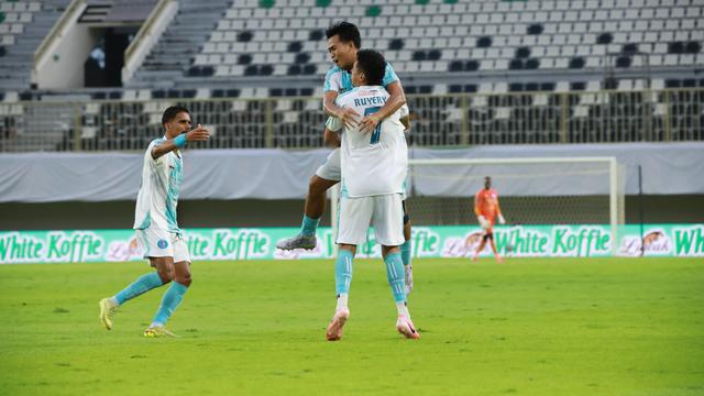 PSBS Biak berhasil kemenangan 2-1 atas Persita Tangerang pada laga pekan ke-12 BRI Super League 2025/2026 di Stadion Maguwoharjo, Sleman, Kamis (6/11/2025) sore WIB. (dok. PSBS Biak)