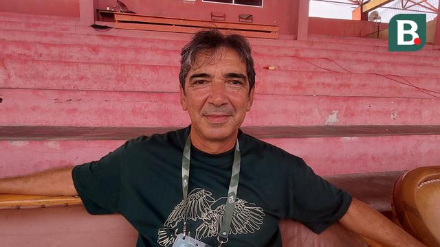 Luciano Leandro saat ditemui di Stadion Sultan Agung, Bantul, Yogyakarta, belum lama ini. (Bola.com/Ana Dewi)